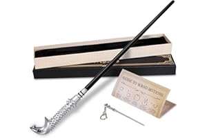 MagicRanger Magic Wizard Wand for Kids Witch Sorcerer Collection Cosplay Accessory with Gift Box, Snake