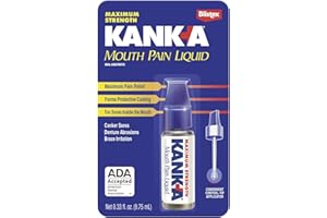 Blistex Kanka Mouth Pain Liquid, Professional Strength , .33 Fluid Ounces