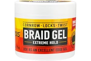 AllDay Locks Braid Gel | Extreme Hold, Smooths & Tames Frizz | No Flaking or Drying | High Shine, Long Lasting for Braids, Locks, Twists, Cornrows | 10 oz