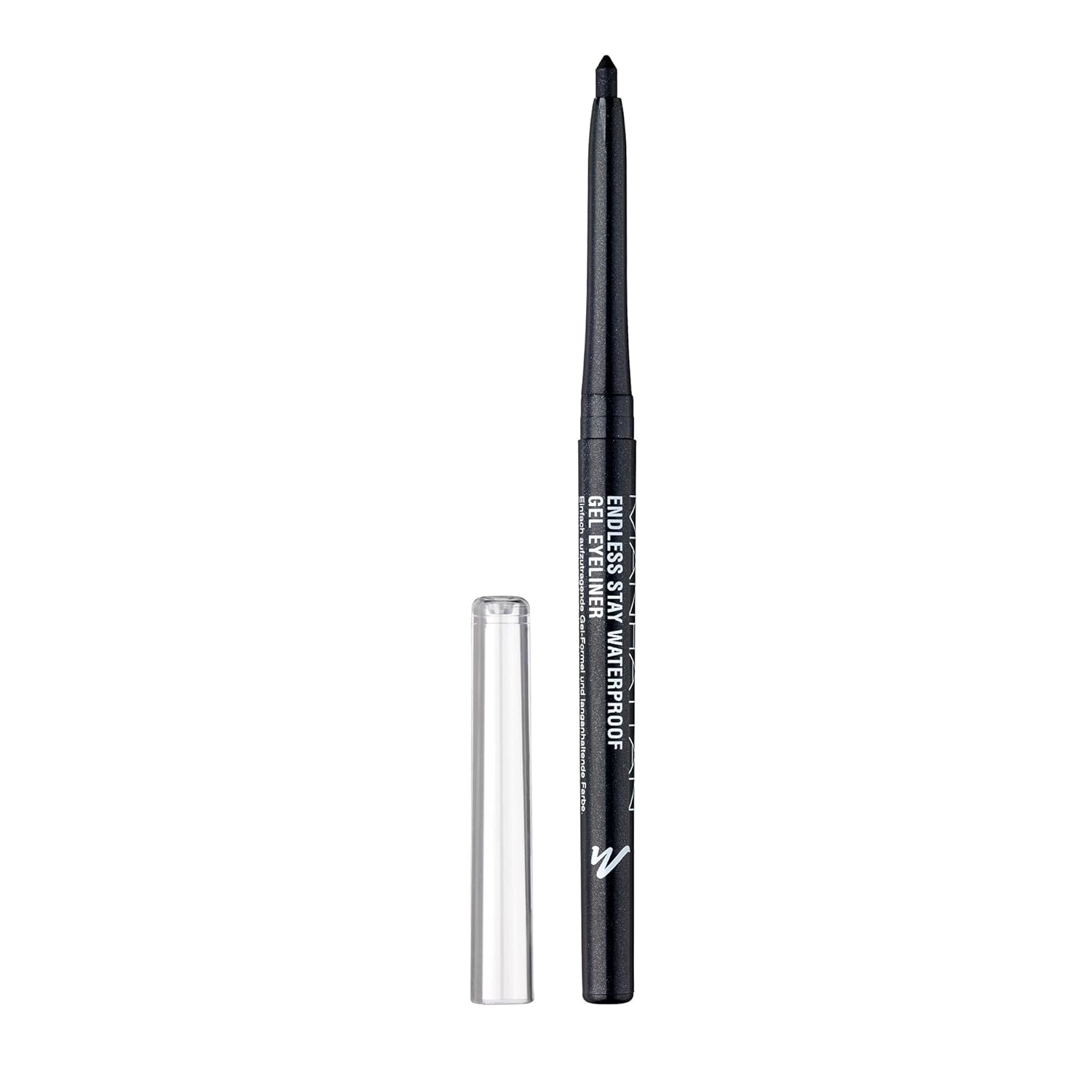 Manhattan Endless Stay Waterproof Gel Eyeliner, Grauer Gel Eyeliner mit herausdrehbarer Mine