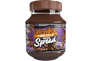 CARB KILLA PROTEIN SPREAD (High Protein/Low Sugar Spread) Hazel Nutter 360g