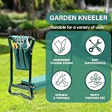 Crystals Heavy Duty Portable Garden Kneeler Stool with Tool Bag view 5
