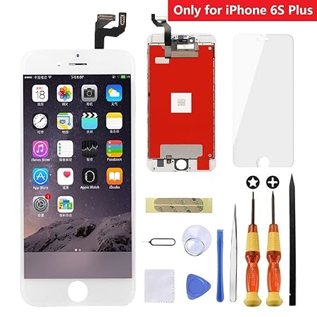 Brinonac LCD 3d touchscreen digitizer glas ersatz montage mit hochwertigen repair tool kit + anleitung + gehärtetem glas disp