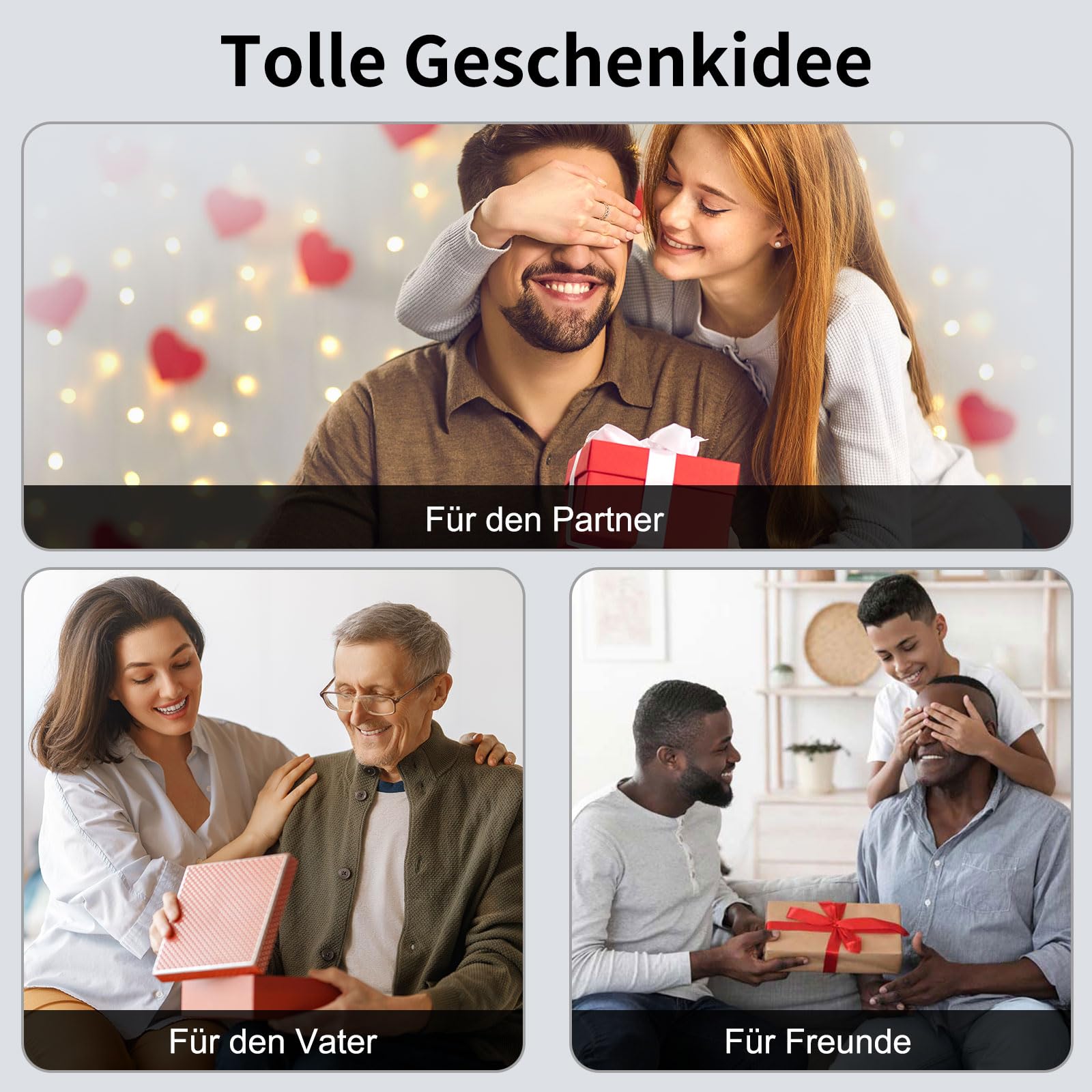 Nasenhaartrimmer Herren Nasenhaarschneider Ohrhaarschneider für Männer und Frauen, Doppelseitigen Edelstahlklingen, USB Type C aufladbar für einfache Reinigung, Reisefreundlich 7