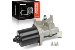 A-Premium Front Windshield Wiper Motor Compatible with Dodge Raider 1987-1989 & Mitsubishi Montero 1983-1991, Sport Utility, 4-Pin, Replace# MB249196