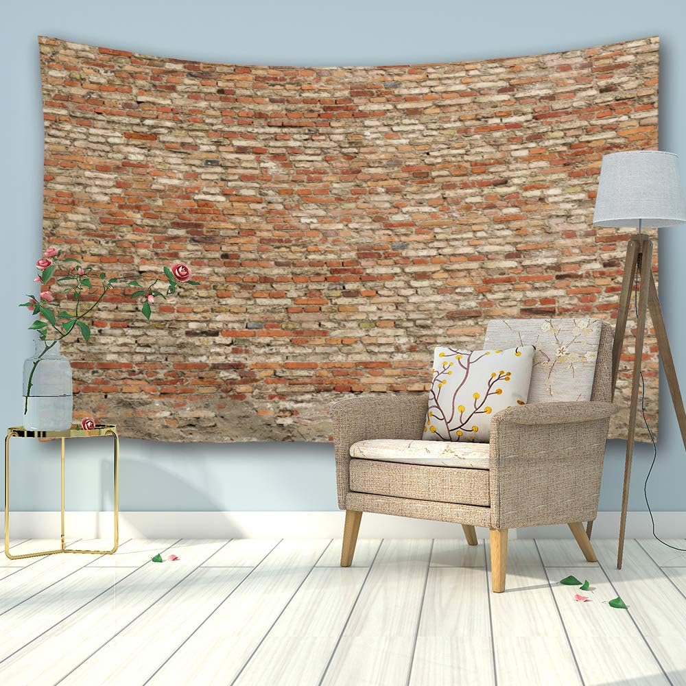 PROCIDA Brick Wall Tapestry Marble Wall Vintage Texture