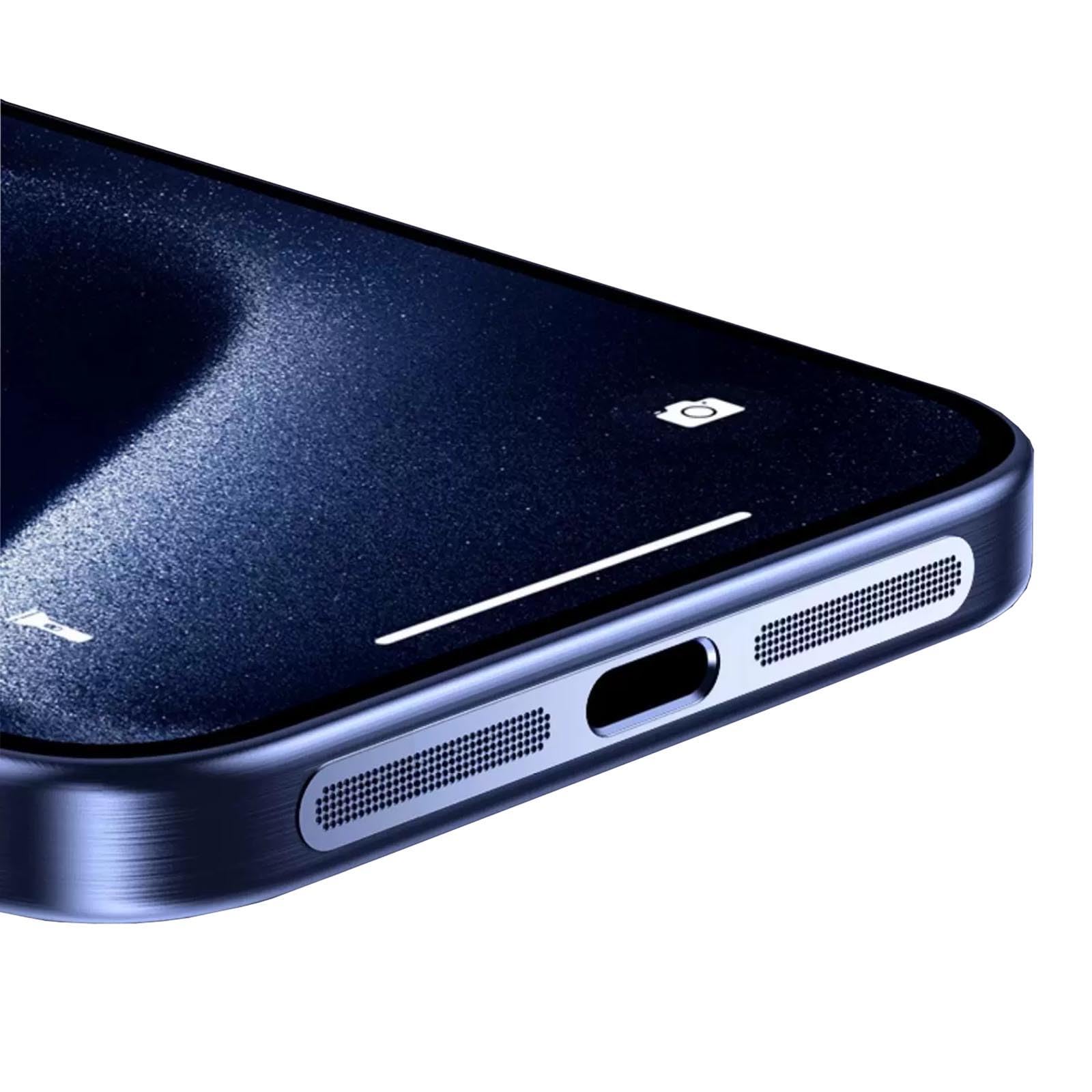 for iPhone 17 Pro Max Earpiece Speaker Mesh Anti Dust Proof Adhesive Cover - 5PCS / Silver