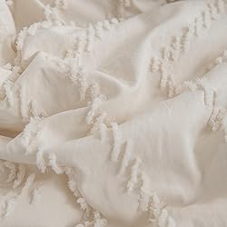 SLEEPBELLA Tufted King Comforter Set, Dark Grey