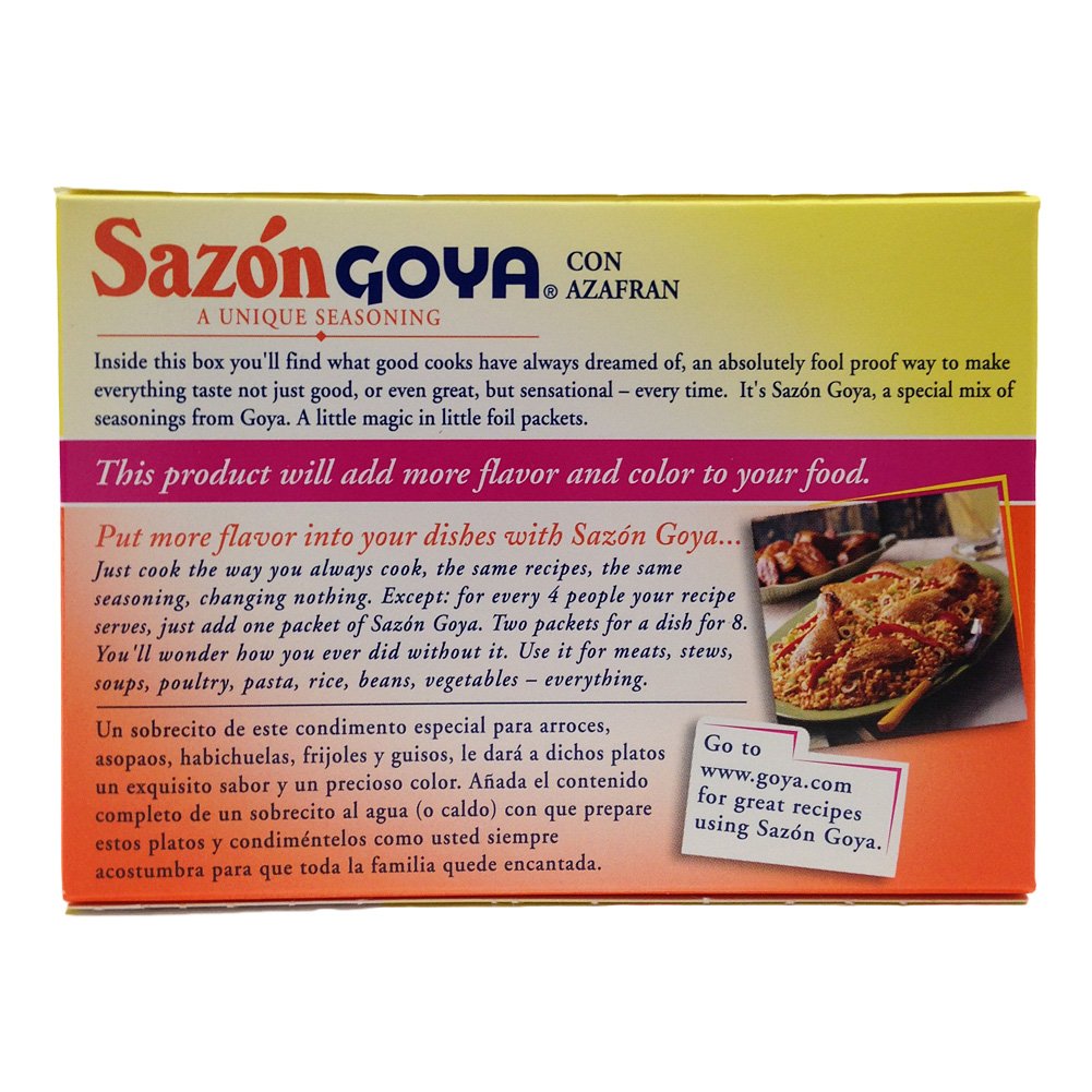 Chefs Secret Ingredient Goya All Purpose Seasoning Bundle with Goya