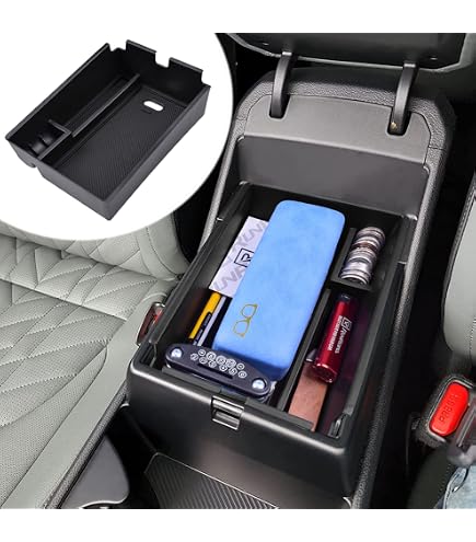 Boîte Rangement Cachée Accoudoir Central Kia Sportage 2023 2024 2025 - Compartiment Secret Amélioré NQ5