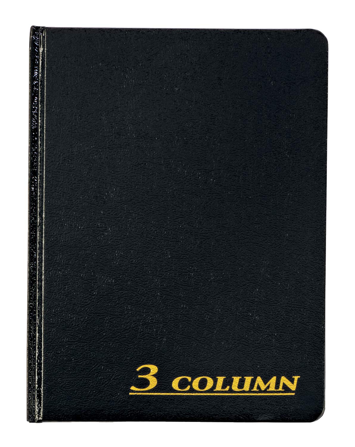 Photo 1 of Adams Account Book, 7 x 9.25 Inches, Black, 3-Columns, 80 Pages (ARB8003M)