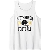 Pittsburgh Football Athletic Vintage Sports Team Fan Gift Tank Top