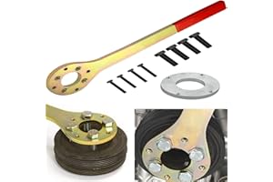 IVARKEY Crank Pulley Tool Kit Screw Wrench Holder Compatible with Subaru Imprezas Legacy Outback Foresters XT Baja SVX Saab 9-2X