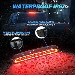 SUPAREE LED Third Brake Light Smoked Lens for 1992