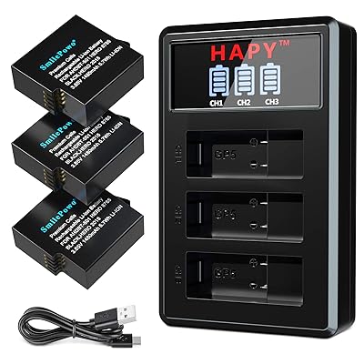 LCD Display USB Charger for GoPro Hero 8/7/6/5, Kenya Ubuy