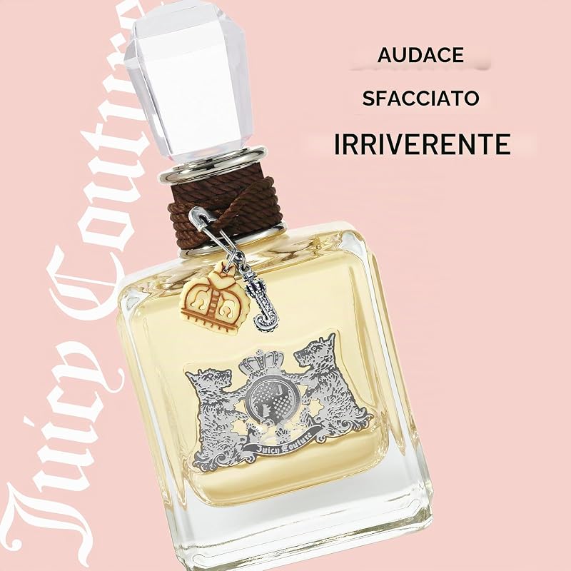 - Juicy Couture Eau de Parfum, Dolce Profumo Floreale da Donna, con Note Fresche Tipo Anguria e Mandarino e Una Base Calda di Vaniglia e Patchouli, 100 ml