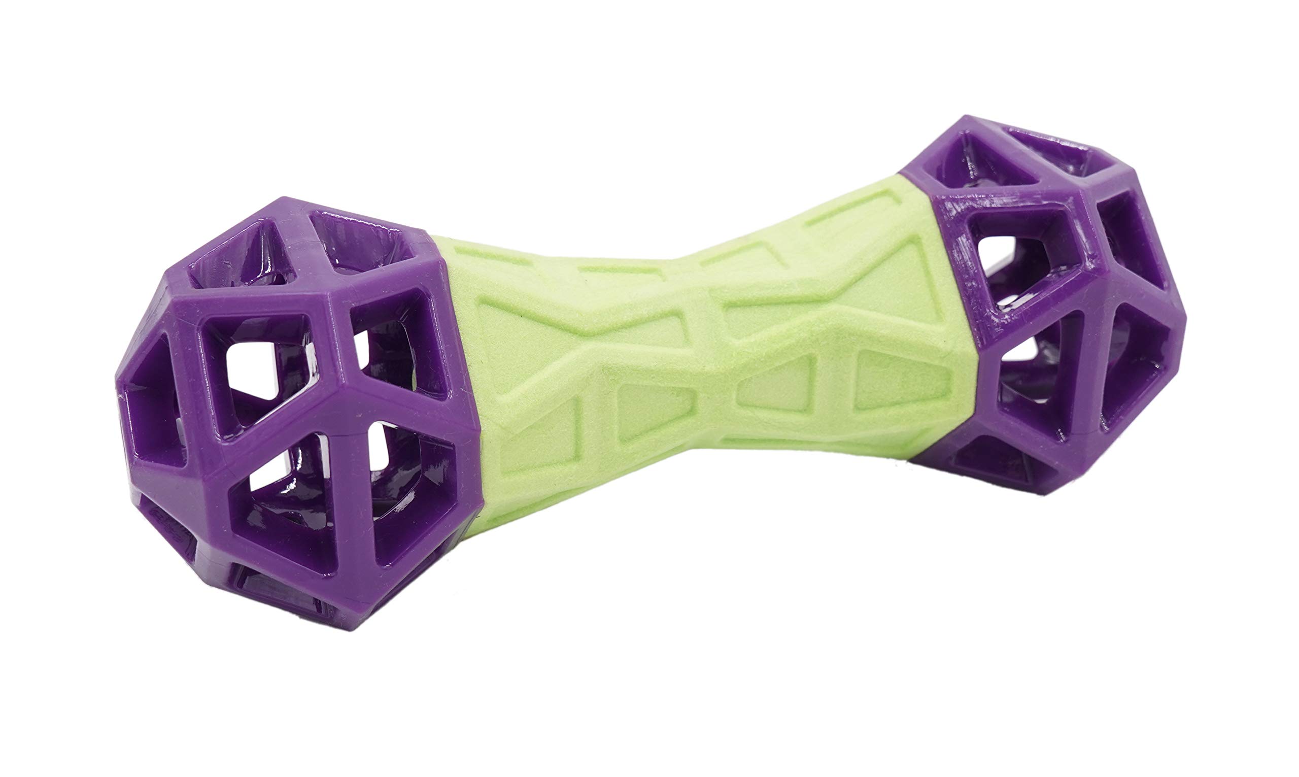 Aime 2 Materials Silicone Foam 3 in 1 Floating Dog Toy with Squeaky Ball Diameter 19cm