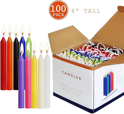 Amazon Com Xyut 100 Color Candles Bundle 10 Colours Spell