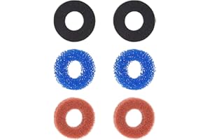 EMSEA Create idea 3 Pairs Aim Assist Sponge Rings Compatible with PS4 PS5 / Xbox Console Controllers High Precision 3 Different Strengths