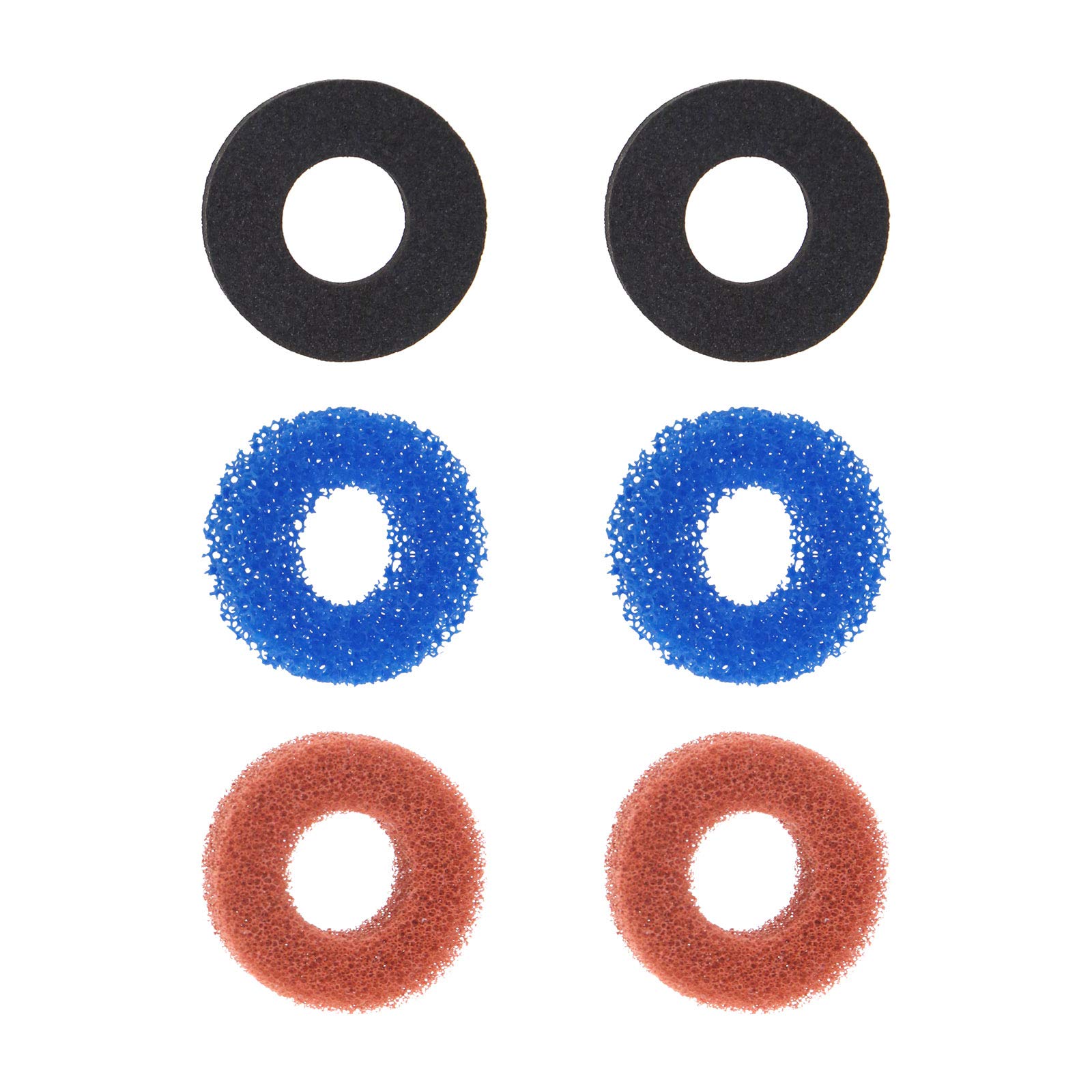 EMSea 3 Pairs Target Aid Sponge Rings Compatible with PS4 PS5 / Xbox Console Controls High Precision 3 Different Thicknesses
