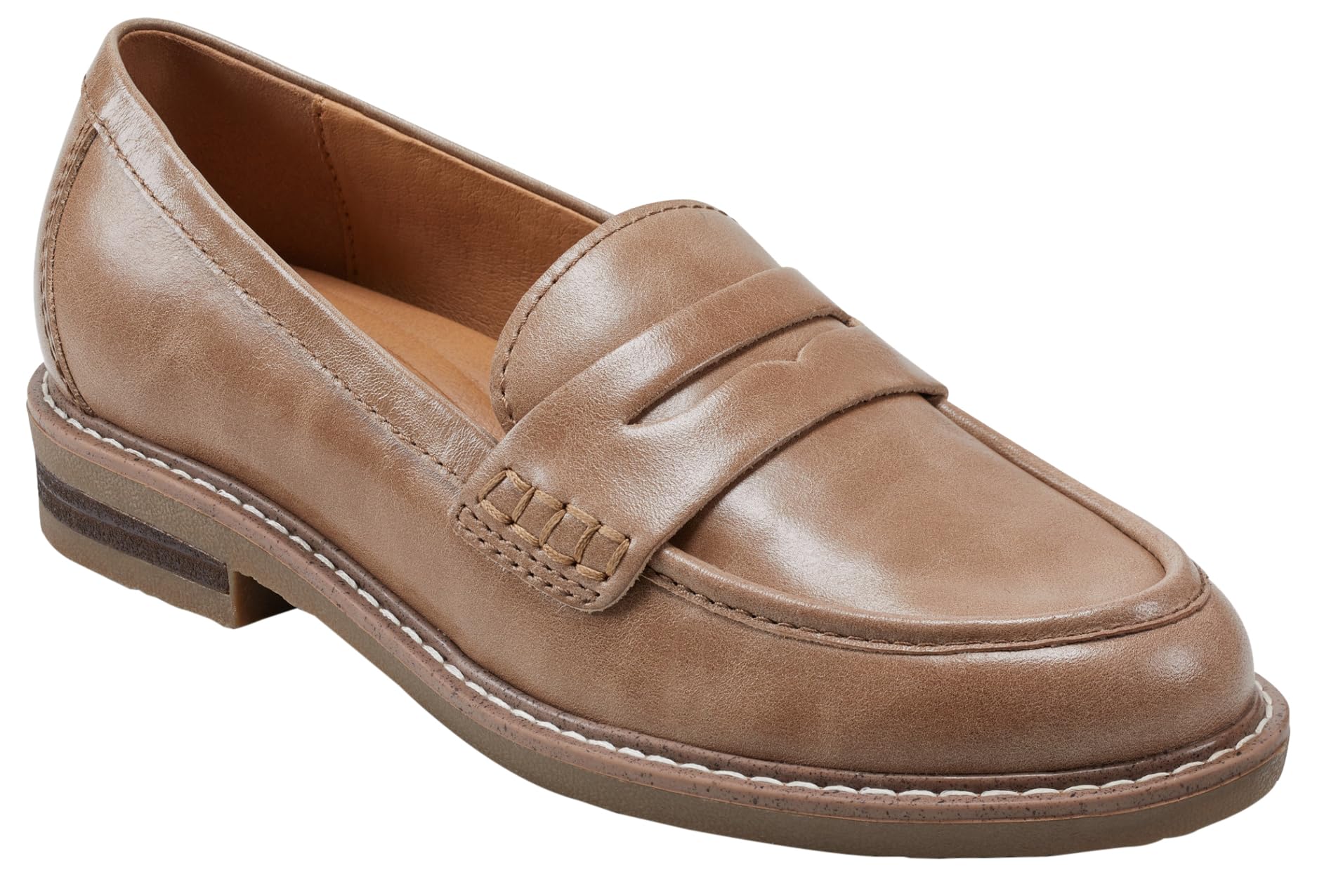 Earth Footwear Women’s, JAVAS Loafer, Brown 230, 10 W