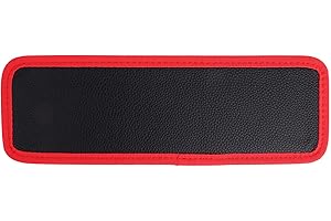 Medium Magnetic Tool Parts Mat, 32x10.2cm/12.6x4in Flexible Magnet Tools Holder Scratch-Resistant Leather Tray Pad for Auto G