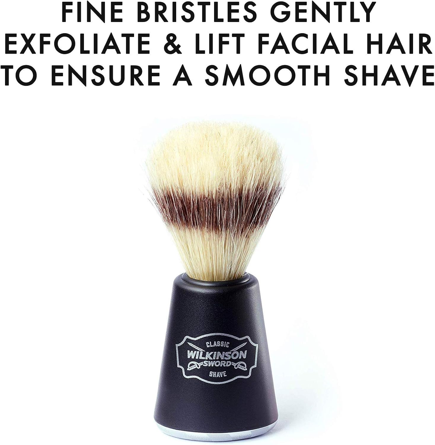 Wilkinson Sword Classic Shaving Brush, Black - Image 3