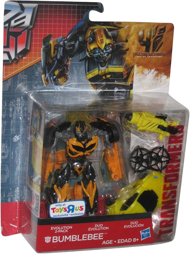 Transformers 4 Age of Extinction Evolution Exclusive Action Figure Bumblebee by Transformers: Amazon.es: Juguetes y juegos