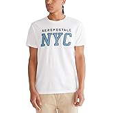 Aeropostale Men's Center Chest Logo Short Sleeve Tee