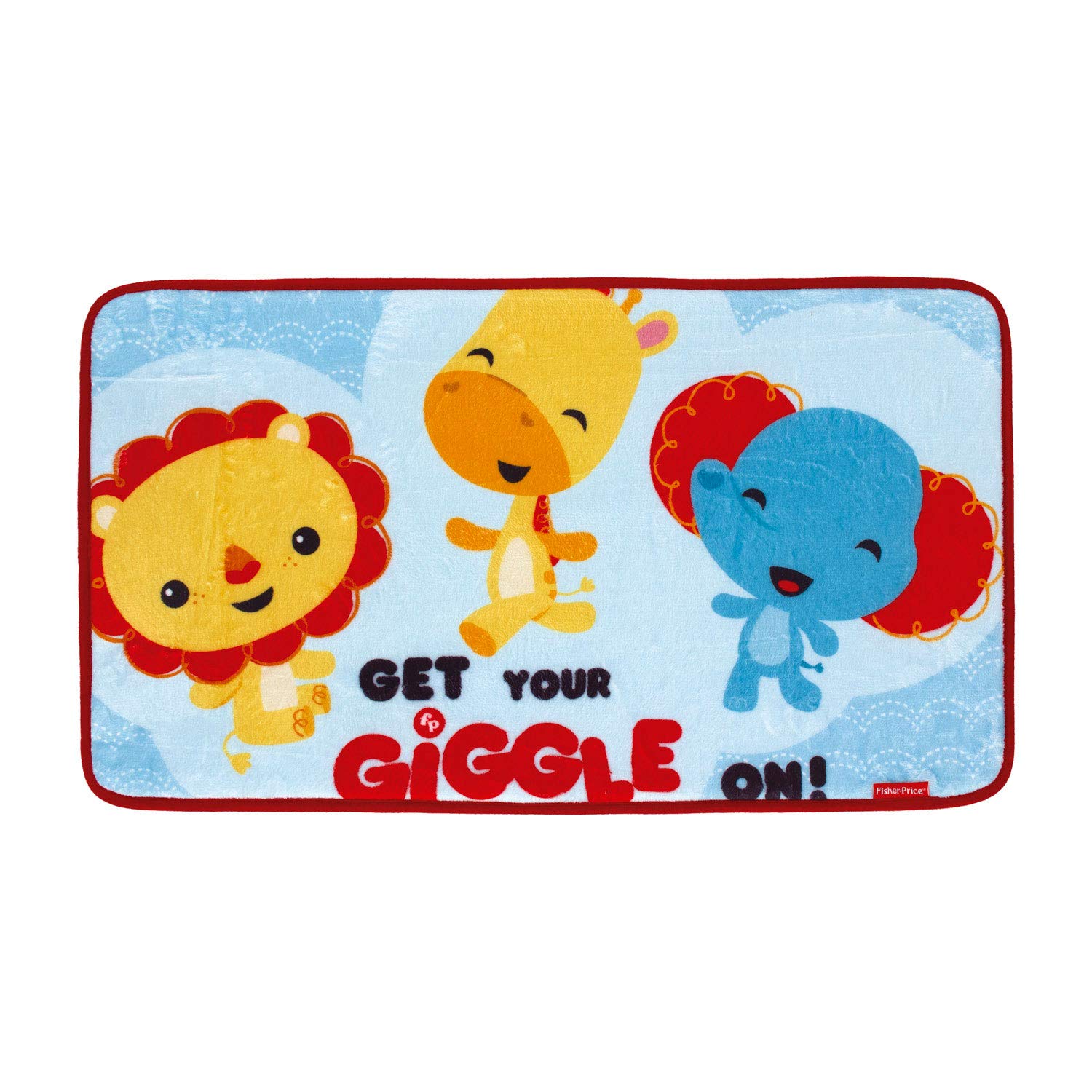 Fisher-Price Fleece Room Carpet, 45 X 75 cm