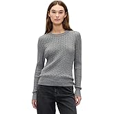 GAP Women's Cashsoft Cable Crewneck Sweater