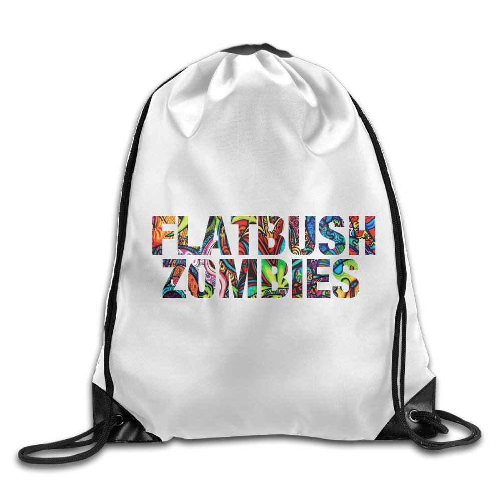 Hgfif Flatbush Zombies Trippy Drawstring Backpack Cool Sports String Bag