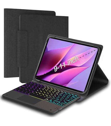 Amazon.com: QYiiD Backlit Touchpad Keyboard Case for Huawei