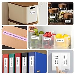 ORGBRO Label Maker Machine with Tape, X1 Portable