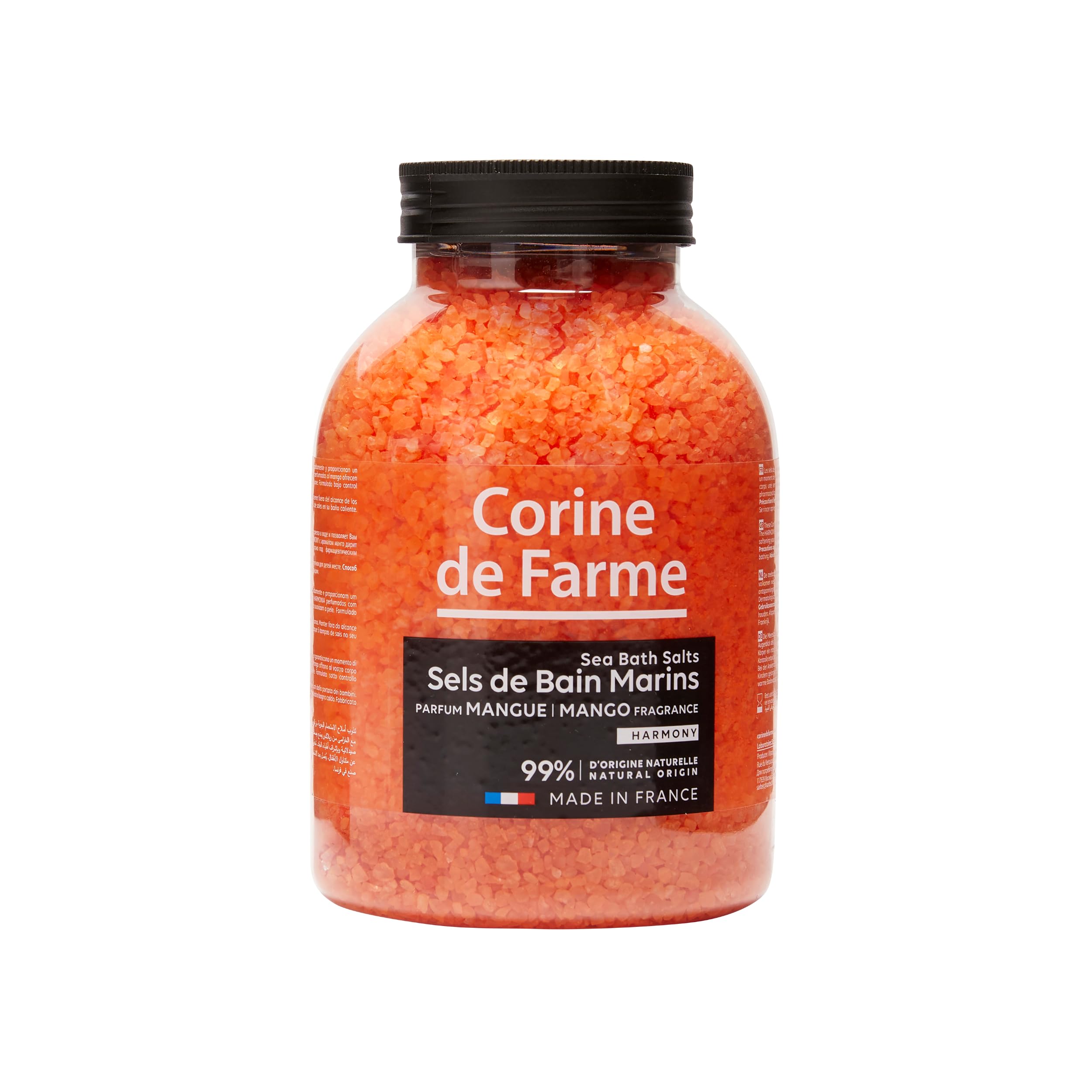 Corine de Farme Natural Sea Salts Harmony Bath Salts with Mango 1.3Kg