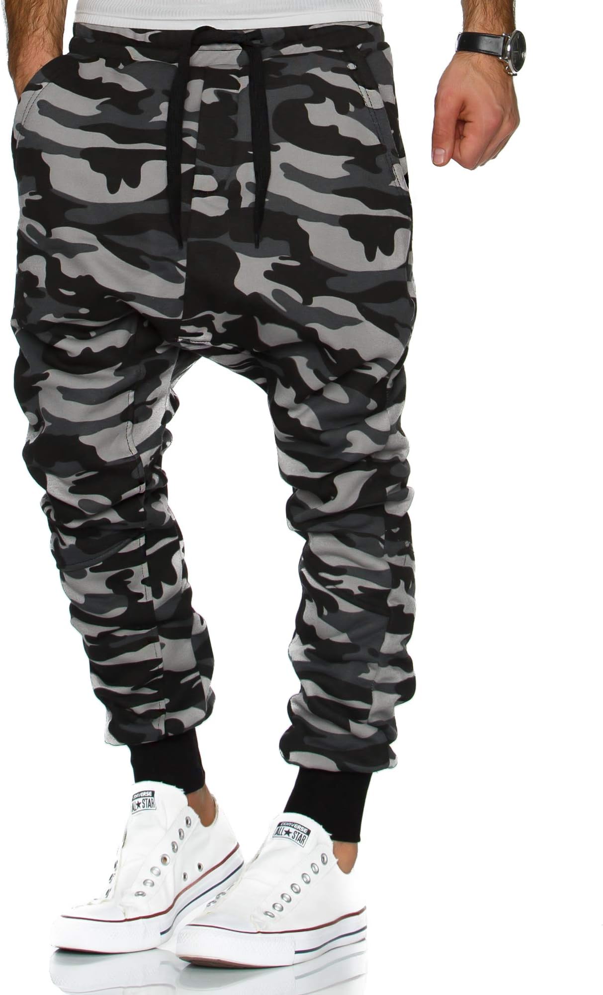 Tazzio Men's Harem Trousers