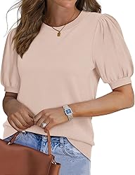 Womens Short Sleeve Tops Trendy T Shirts for Women