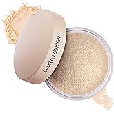 Laura Mercier Translucent Loose Talc-Free Setting Powder Ultra-Blur, 16HR Hydrating Wear, Natural Finish, Hyaluronic Acid-Infused, Normal to Dry & Mature Skin