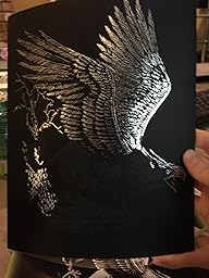 thumbnail image 2 of Silver Foil Engraving Art Kit, 8 By 10-Inch, Dragon Wolf, Black 2 of 10