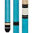 Dysdensa Heavy Jump Break Cue, 3-Piece Pool Cue Stick 23oz, Canadian Maple Wood 14mm Crystal Tip for Jumping or Breaking