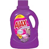 Ajax' Fusion Duel Liquid Laundry Detergent with Final Touch Fabric Softener | Conditions &amp; Cleans | Works in Standard &amp; HE Washing Machines | Concentrated Laundry Soap | Midnight Freesia | 60 Oz