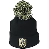 ZHATS NHL Unisex Kids NHL Officially Licensed Youth Beanie Pom Icon Team Color