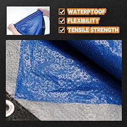 RAINDEWAY Tarps 8x10 Feet, 5.5 Mil - Multipurpose