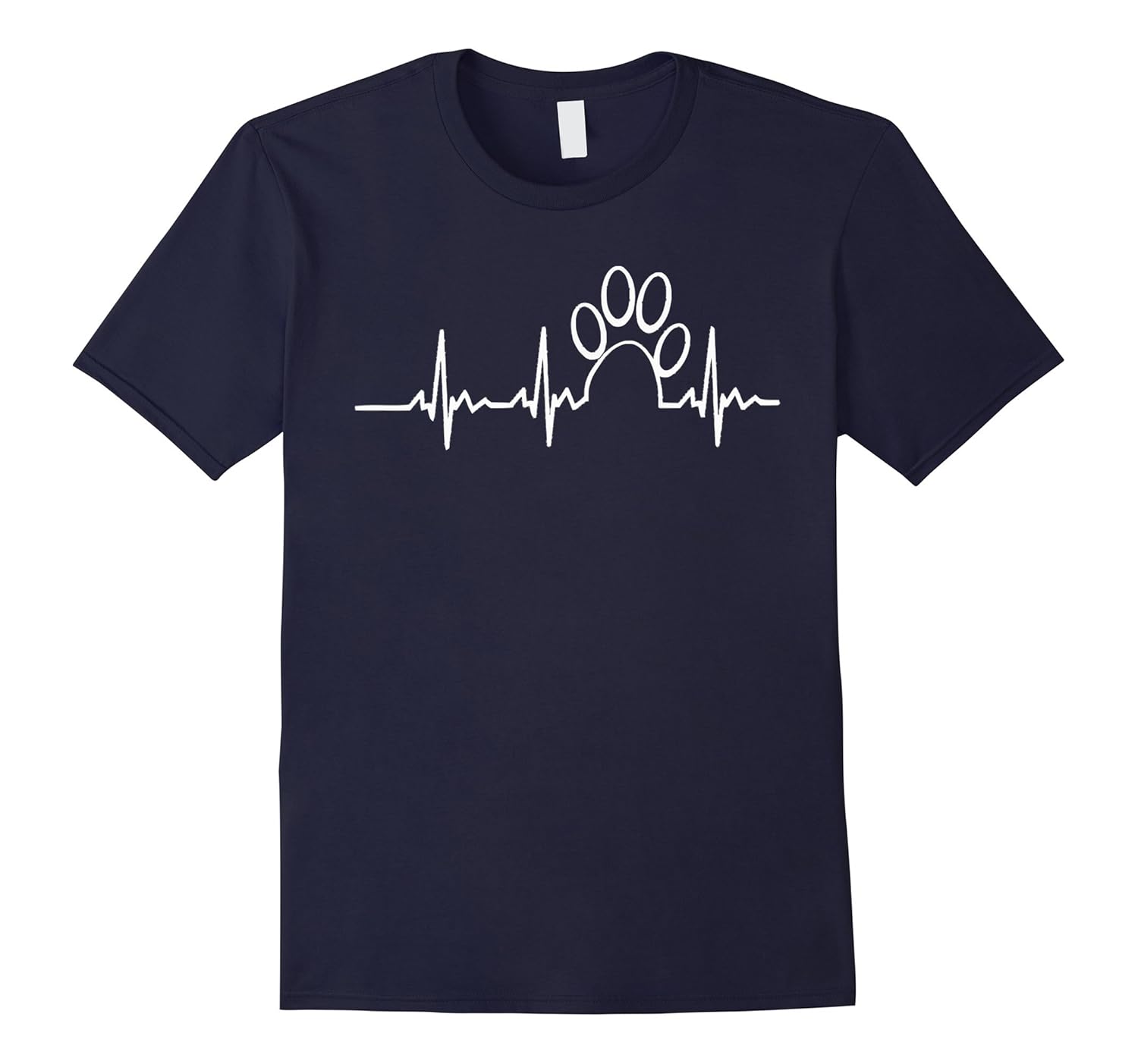 Heart beat Dog rescue T-Shirt-ANZ