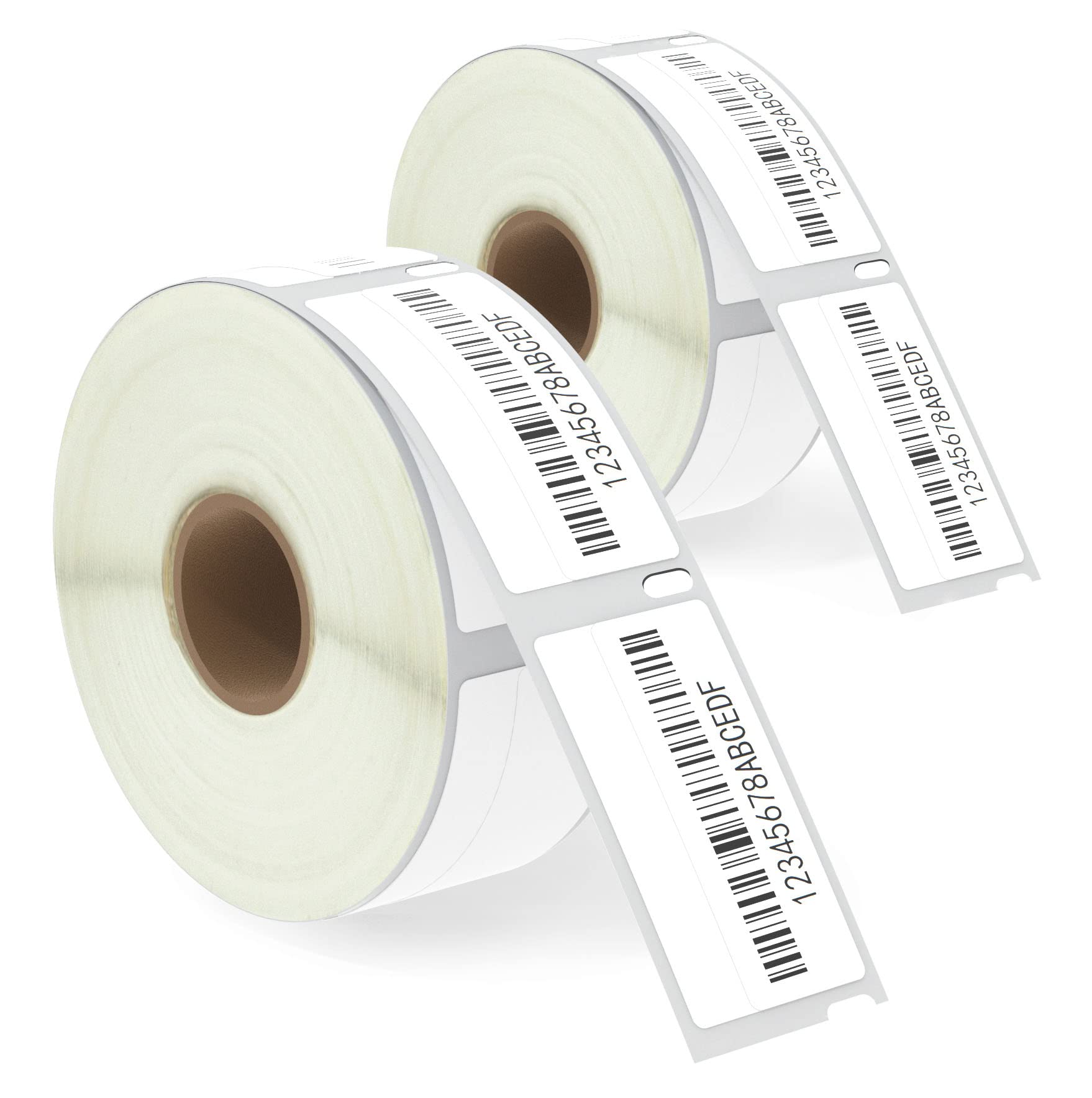 BETCKEY - 2 Rolls 11355 Self-Adhesive Labels Compatible with DYMO S0722550, 19mm x 51mm, 1000 Small Multi-Purpose Labels Compatible with DYMO LabelWriter 450, 4XL, NOT Fit 550 or 5XL