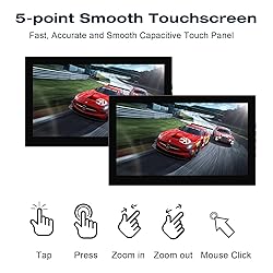 Akntzcs 7 inch Touchscreen Mini Monitor 1024 X 600