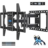 Mounting Dream TV Mount Bracket for 42-70 Inch Flat Screen TVs, Full Motion TV Wall Mounts with Swivel Articulating Dual…