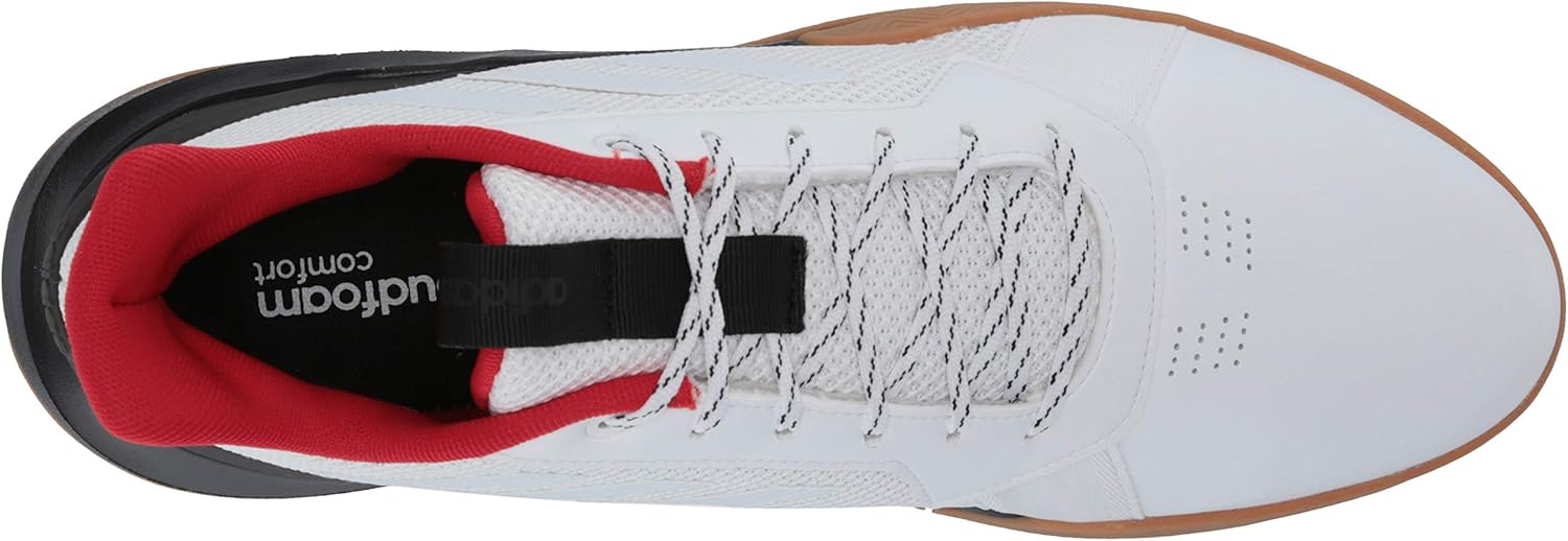  | adidas Men's RunTheGame Basketball Shoe, FTWR White/FTWR White/core Black, 13 M US | Track & Field & Cross Country