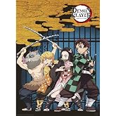 ABYSTYLE Demon Slayer Kimetsu No Yaiba Group Unframed Mini Poster 15" x 20.5" Features Tanjiro, Nezuko, Zenitsu &amp; Inosuke Anime Manga Wall Art Room Decor