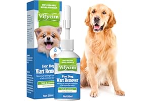 IFUNTECKY Dog Wart Remover - Dog Warts Removal Treatment Rapidly Eliminates Wart for Dogs, No Harm Pain-Free Wart Fall Off Naturally